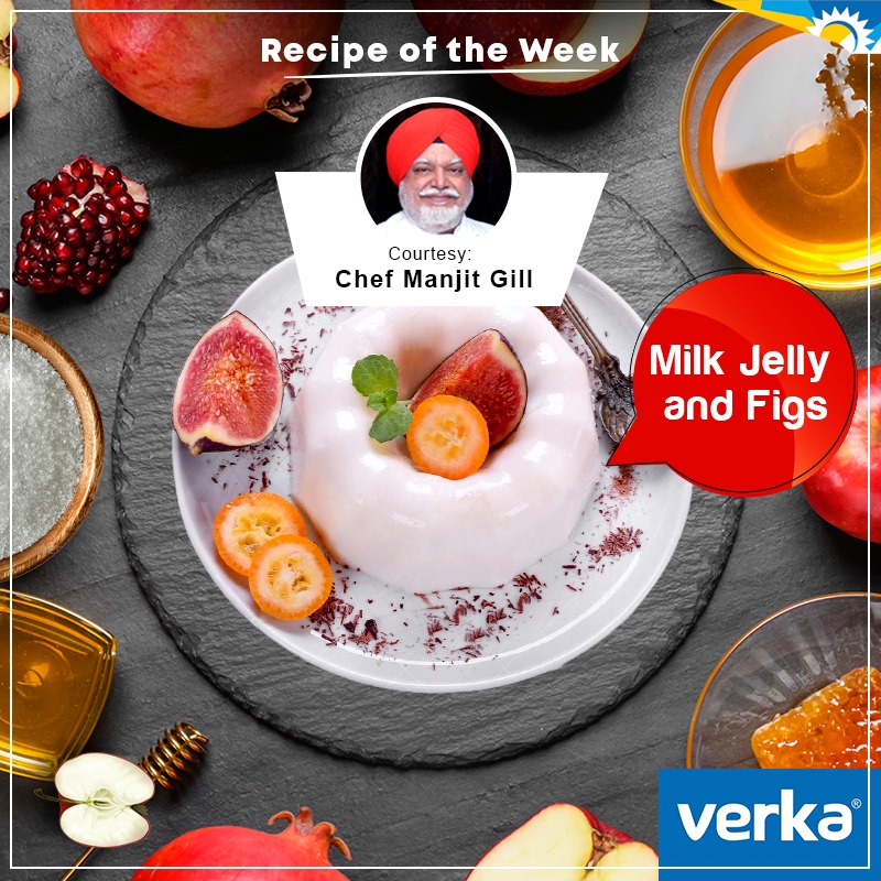 Milk Jelly and Figs